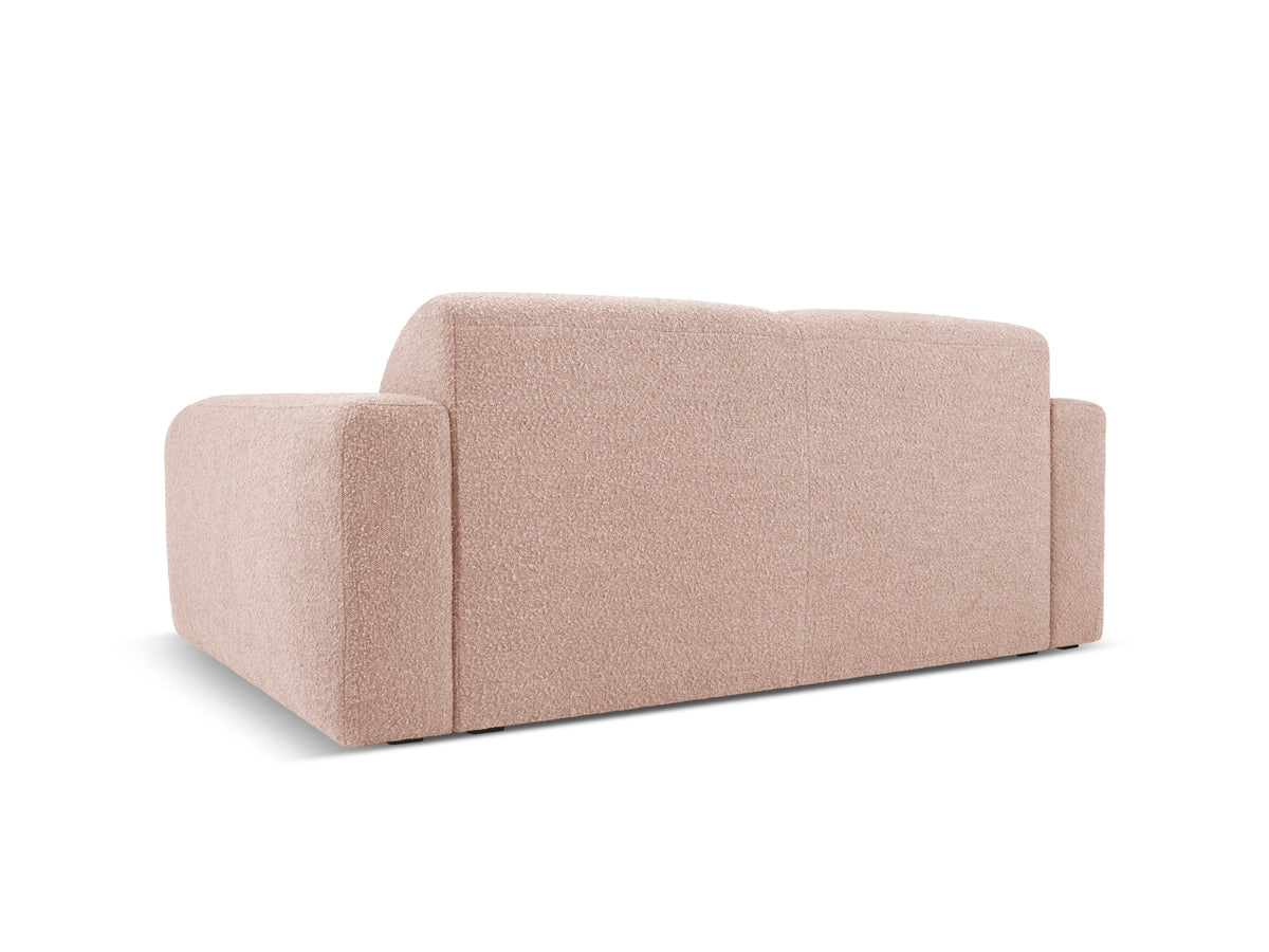 Molino Boucle Sofa 2 Sitzer in Powder Pink-Baloo präsentiert im Onlineshop von KAQTU Design AG. 3er Sofa ist von Micadoni