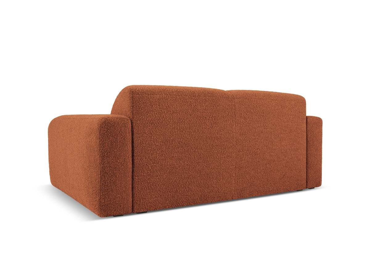 Molino Boucle Sofa 2 Sitzer in Terracotta-Baloo präsentiert im Onlineshop von KAQTU Design AG. 3er Sofa ist von Micadoni