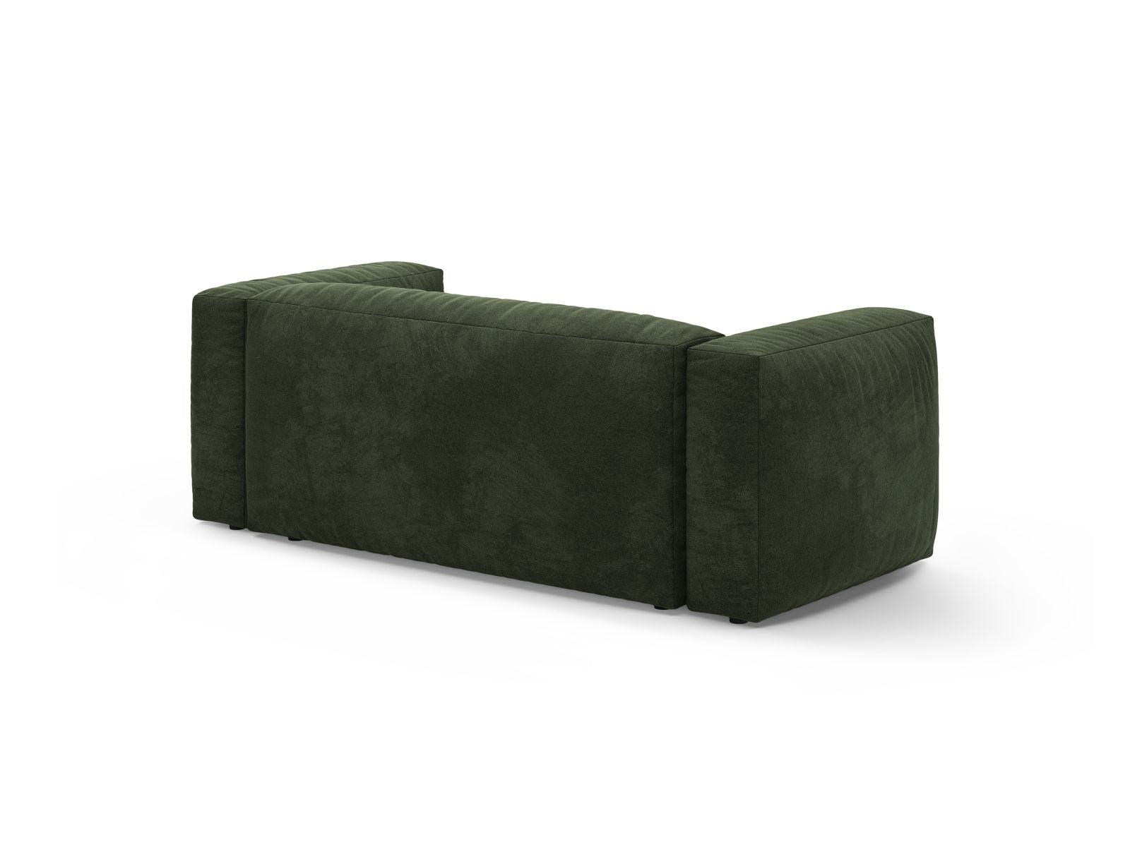 Elegantes 2-Sitzer Sofa Martina in trendigem Green-Vogue, ideal für moderne Wohnräume und entspannte Atmosphäre.