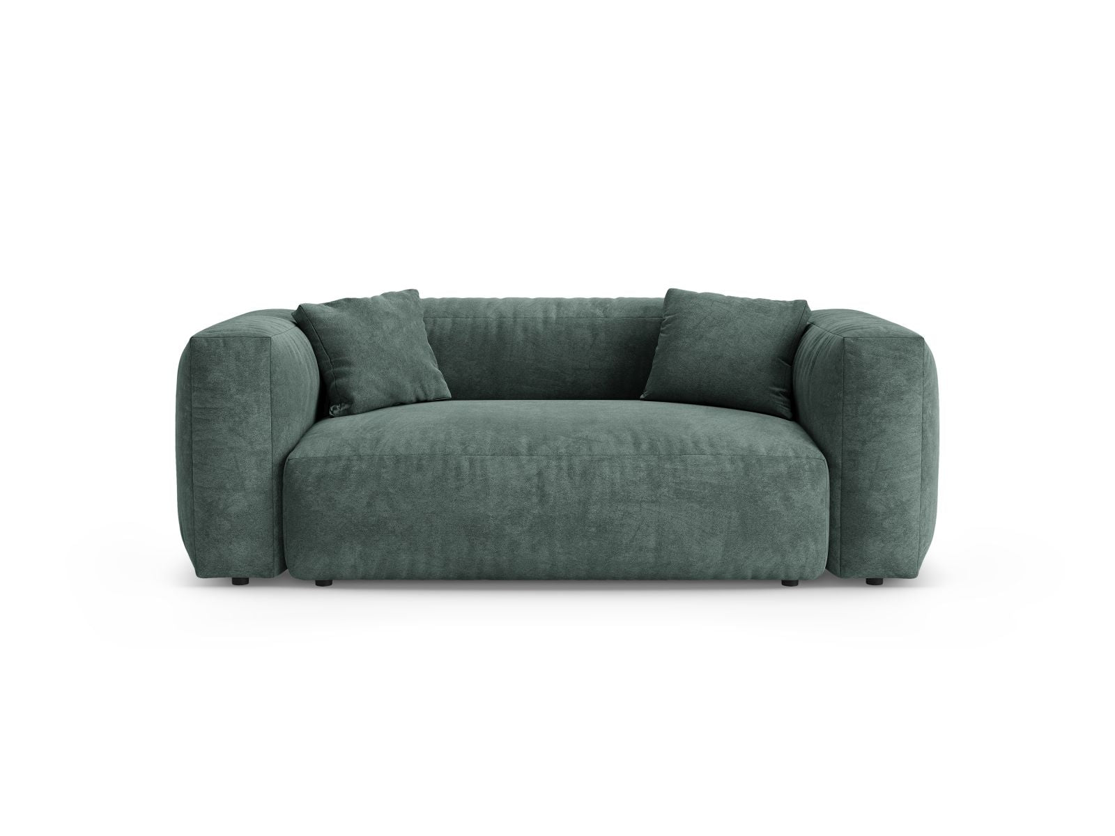 2-Sitzer Sofa Martina in Petrol-Vogue präsentiert im Onlineshop von KAQTU Design AG. 2er Sofa ist von Micadoni