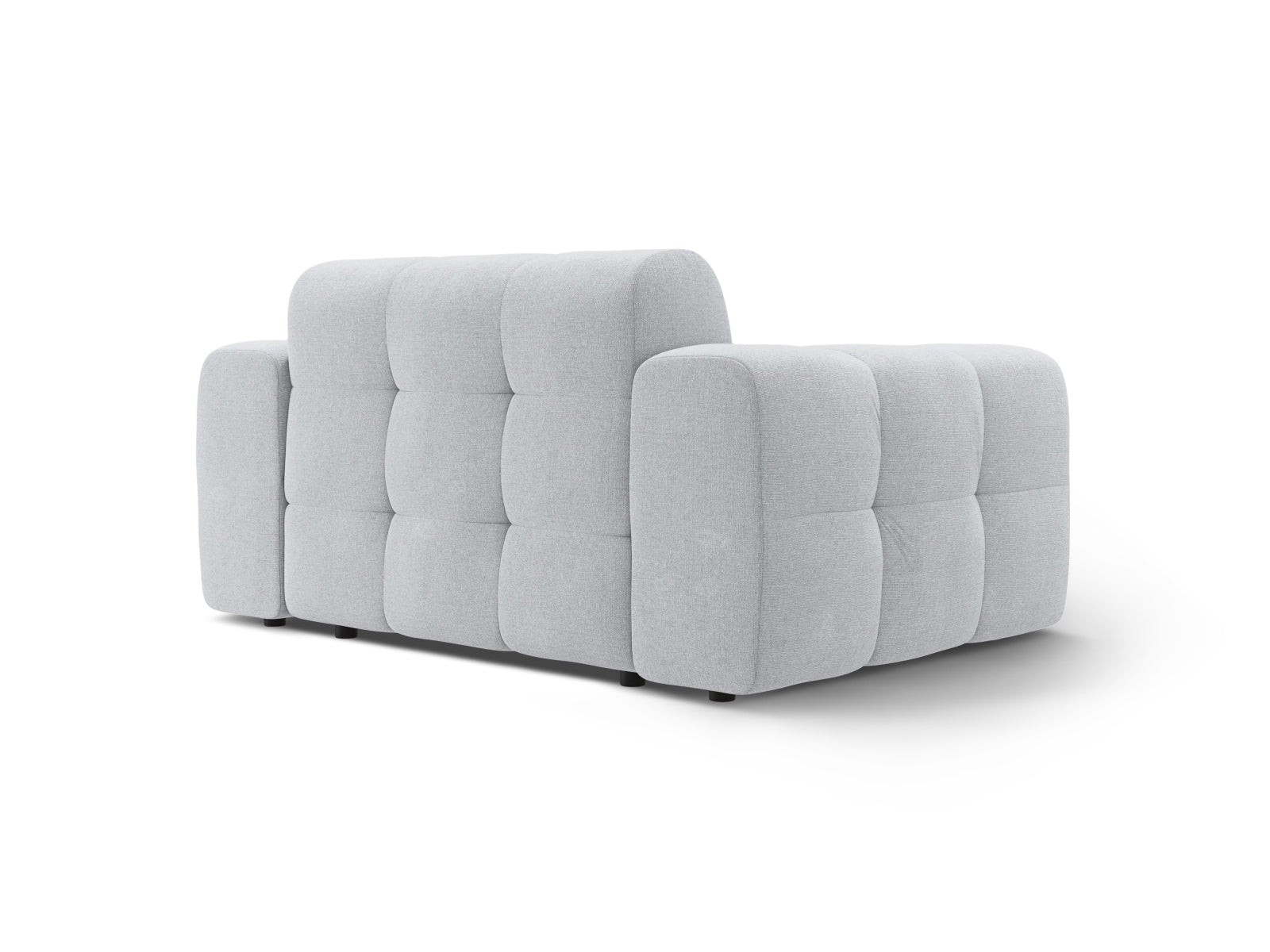 Elegantes Kendal 2-Sitzer Sofa in dezentem Grau, ideal für komfortable Sitzgelegenheiten und modernes Wohndesign.