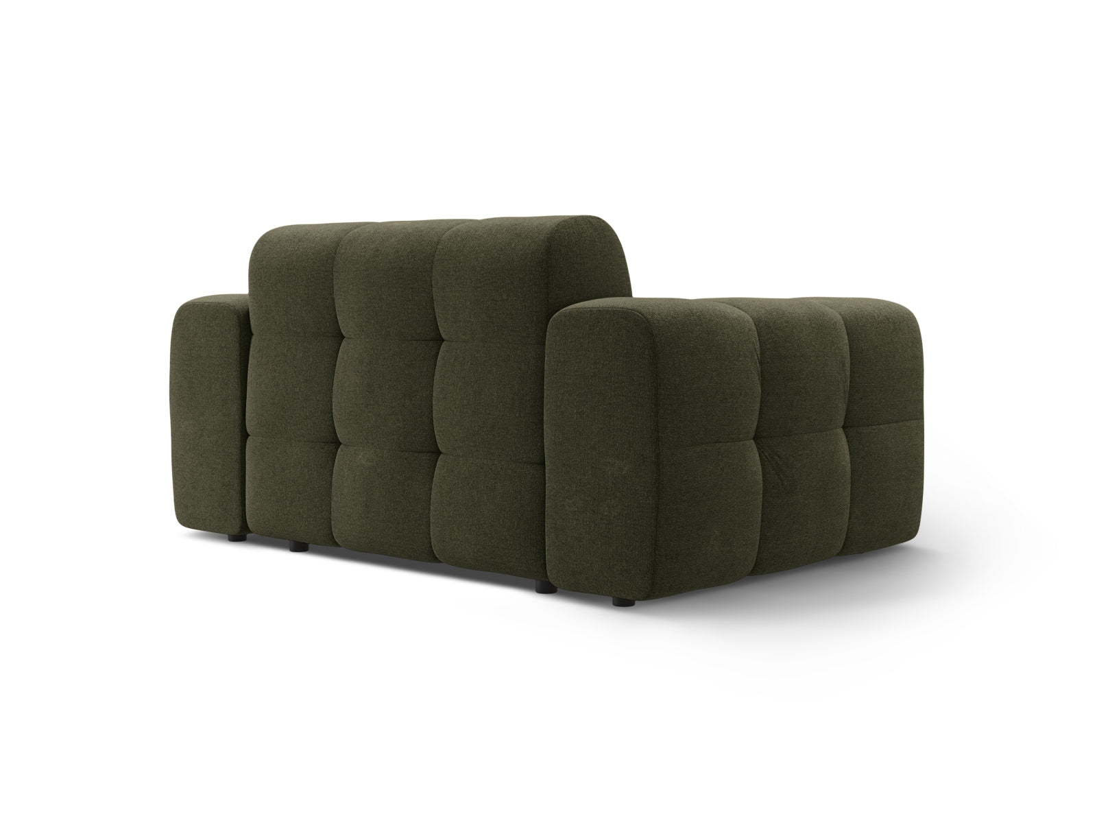 Elegantes Kendal 2-Sitzer Sofa in tiefem Amazon Green, ideal für gemütliche und moderne Wohnambiente von Micadoni.