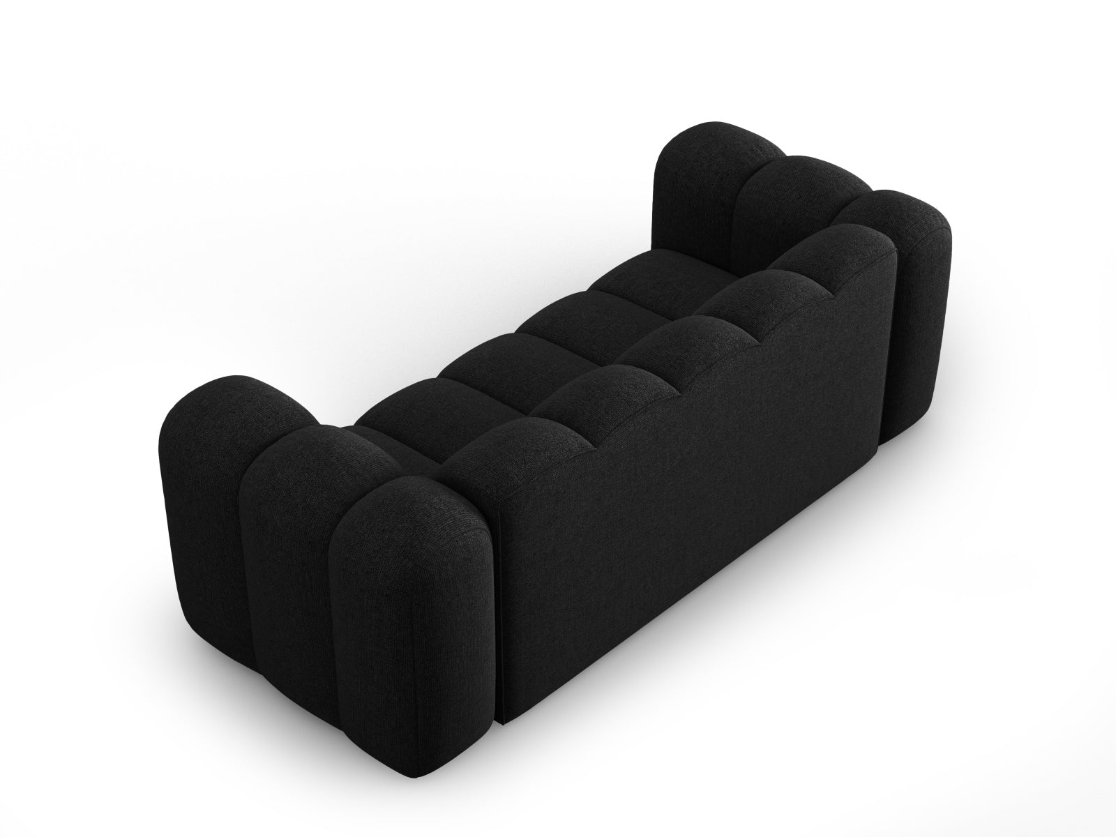 Lupine Sofa 2 Sitzer in Black präsentiert im Onlineshop von KAQTU Design AG. 2er Sofa ist von Micadoni
