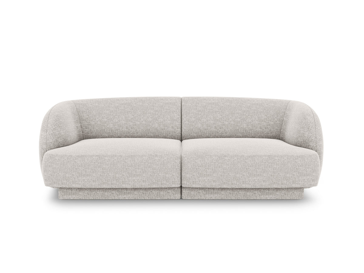 Miley Sofa 2 Sitzer in Light Grey-Haga präsentiert im Onlineshop von KAQTU Design AG. 2er Sofa ist von Micadoni