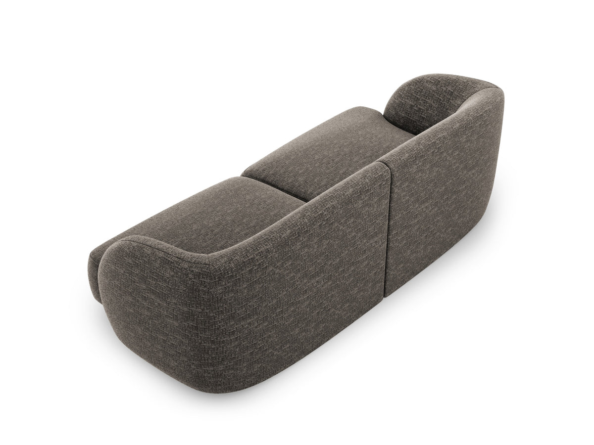 Miley Sofa 2 Sitzer in Grey-Haga präsentiert im Onlineshop von KAQTU Design AG. 2er Sofa ist von Micadoni