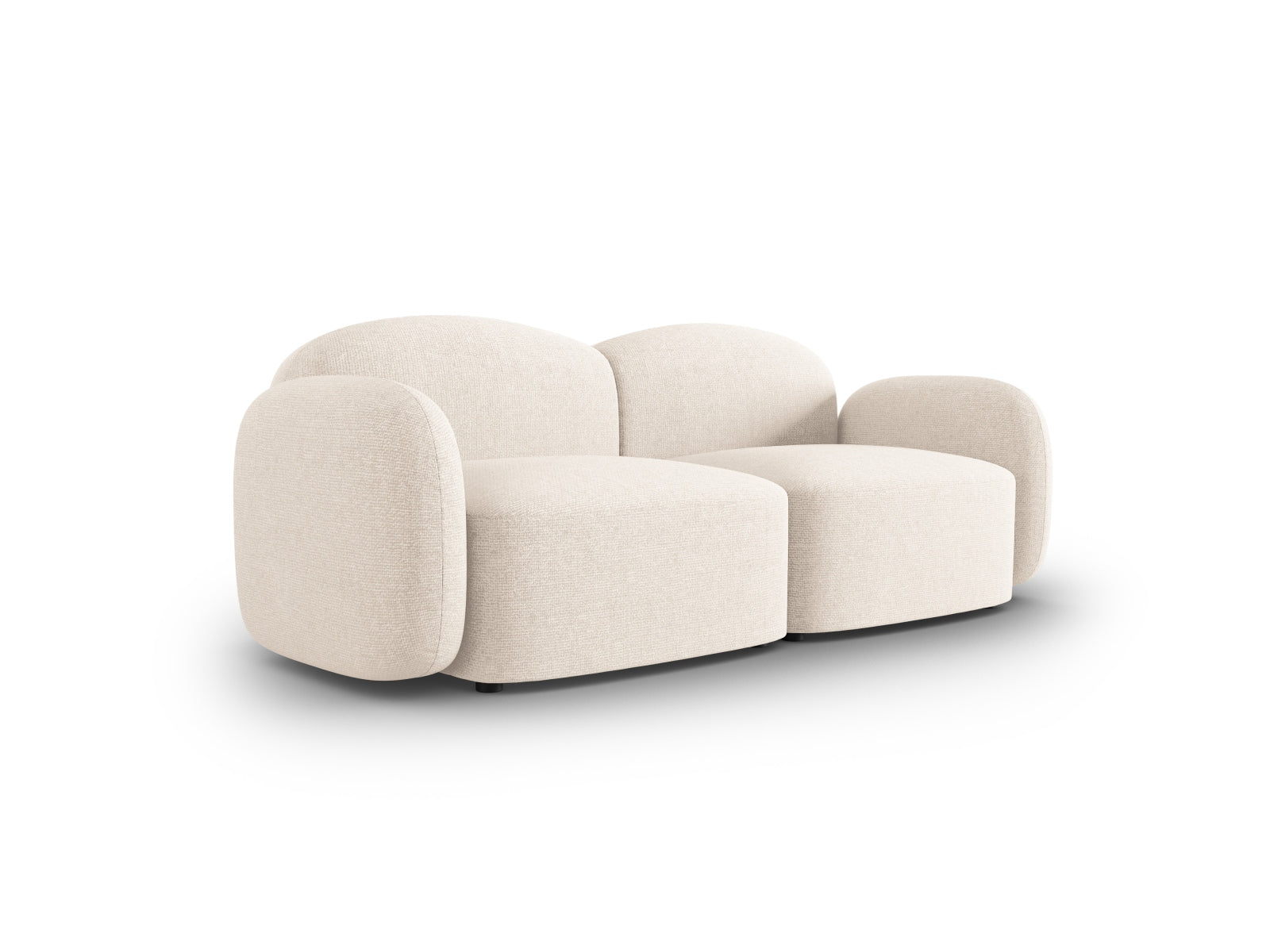 Blair Sofa 2 Sitzer in Light Beige Melange präsentiert im Onlineshop von KAQTU Design AG. Sofa ist von Micadoni