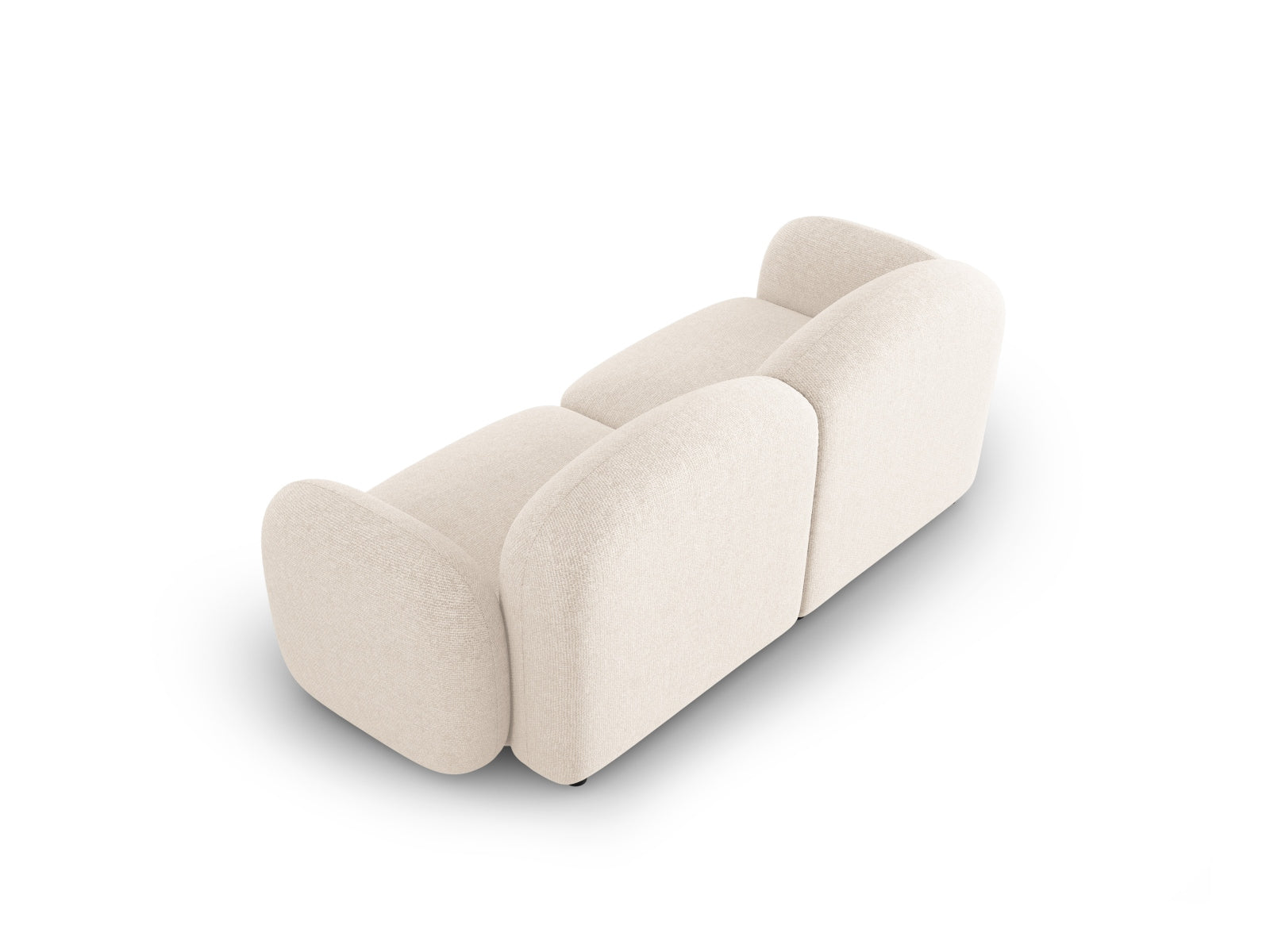 Blair Sofa 2 Sitzer in Light Beige Melange präsentiert im Onlineshop von KAQTU Design AG. Sofa ist von Micadoni