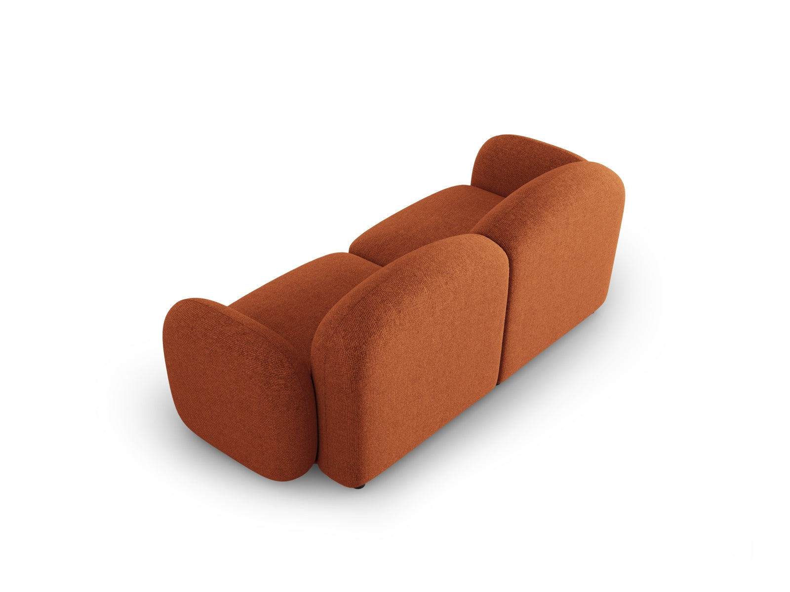 Blair Sofa 2 Sitzer in Terracotta Melange präsentiert im Onlineshop von KAQTU Design AG. Sofa ist von Micadoni