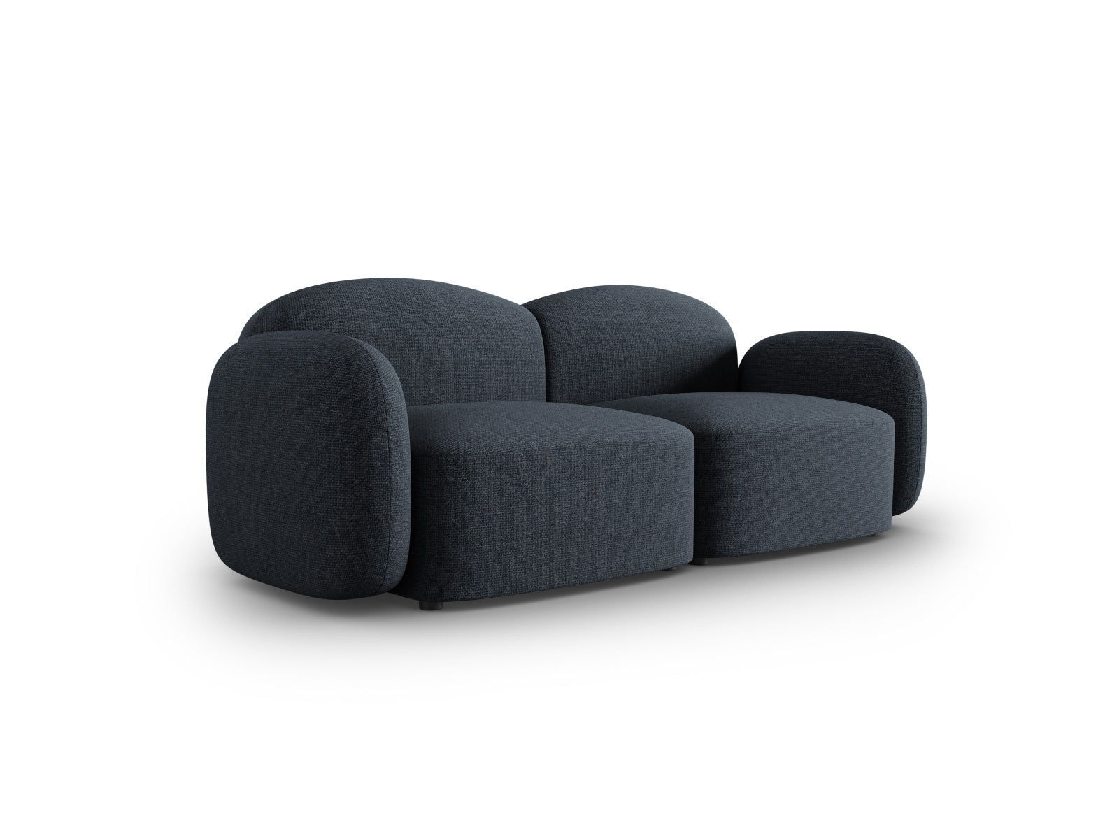 Blair Sofa 2 Sitzer in Blue Melange präsentiert im Onlineshop von KAQTU Design AG. Sofa ist von Micadoni
