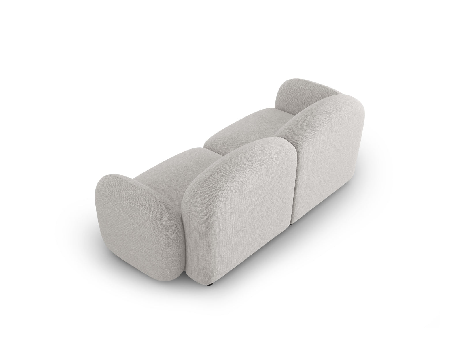 Blair Sofa 2 Sitzer in Silver Melange präsentiert im Onlineshop von KAQTU Design AG. Sofa ist von Micadoni