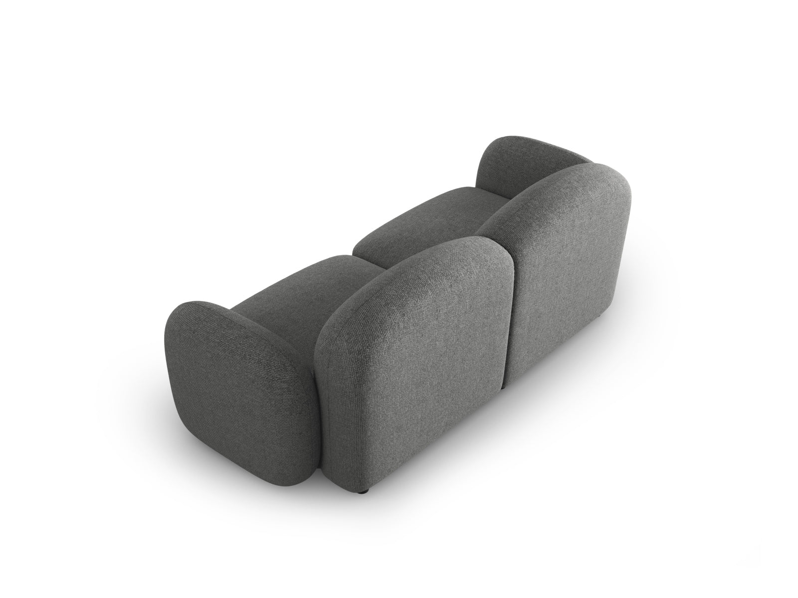 Blair Sofa 2 Sitzer in Dark Grey Melange präsentiert im Onlineshop von KAQTU Design AG. Sofa ist von Micadoni