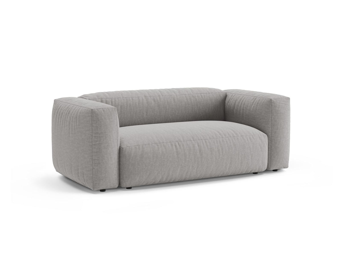 2-Sitzer Sofa Martina in Light Grey-Boston präsentiert im Onlineshop von KAQTU Design AG. 2er Sofa ist von Micadoni