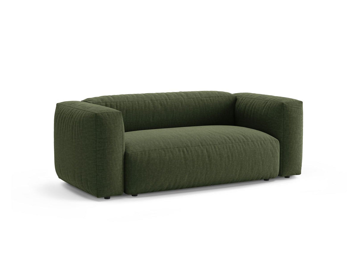 2-Sitzer Sofa Martina in Green-Boston präsentiert im Onlineshop von KAQTU Design AG. 2er Sofa ist von Micadoni