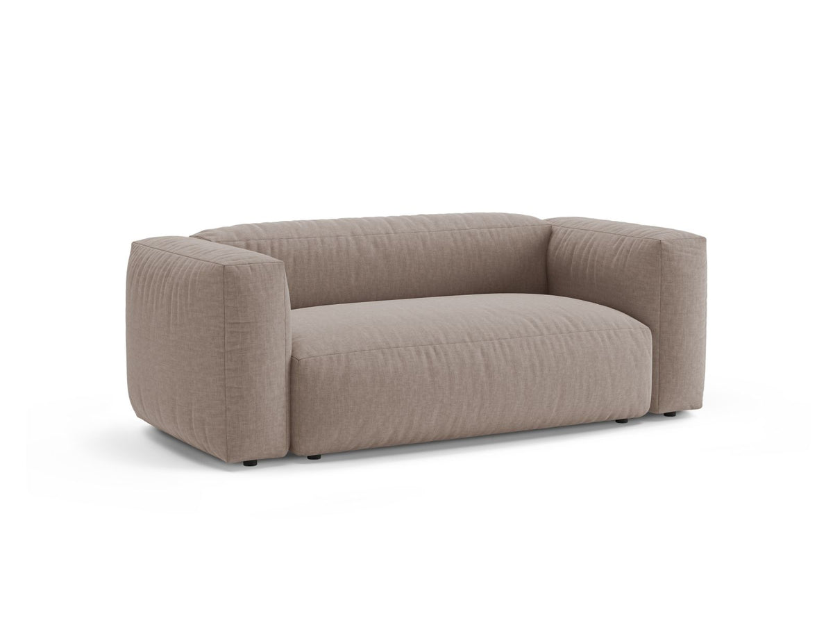 2-Sitzer Sofa Martina in Dark Beige-Boston präsentiert im Onlineshop von KAQTU Design AG. 2er Sofa ist von Micadoni
