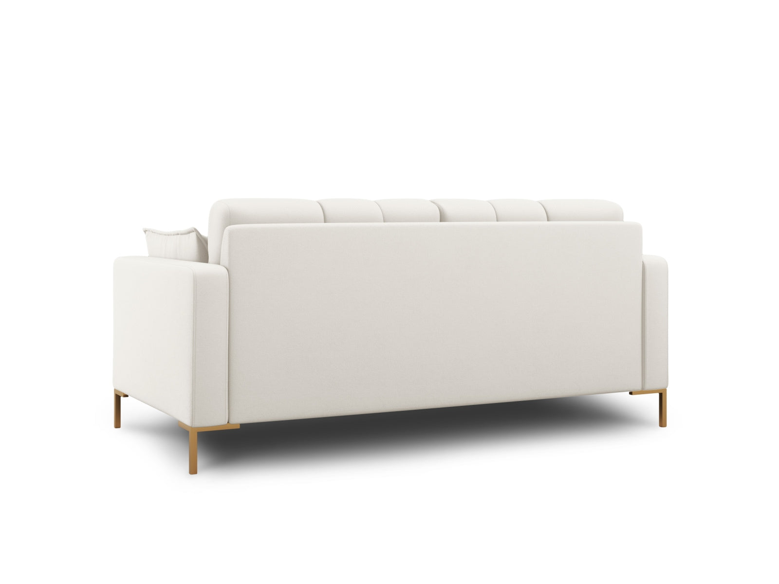 Mamaia Sofa 2 Sitzer in Light Beige/Gold präsentiert im Onlineshop von KAQTU Design AG. 2er Sofa ist von Micadoni