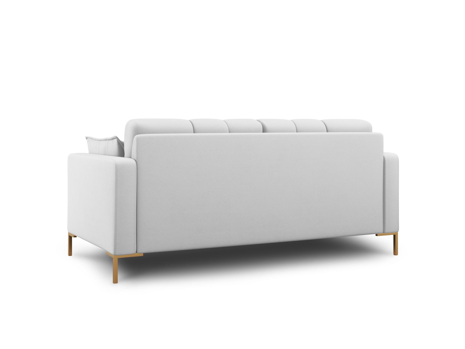 Mamaia Sofa 2 Sitzer in Light Grey/Gold präsentiert im Onlineshop von KAQTU Design AG. 2er Sofa ist von Micadoni