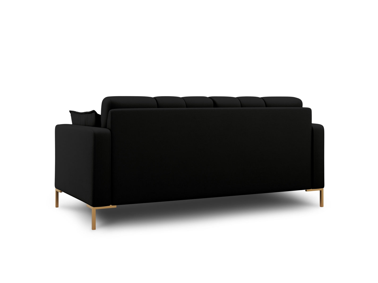 Mamaia Sofa 2 Sitzer in Black/Gold präsentiert im Onlineshop von KAQTU Design AG. 2er Sofa ist von Micadoni