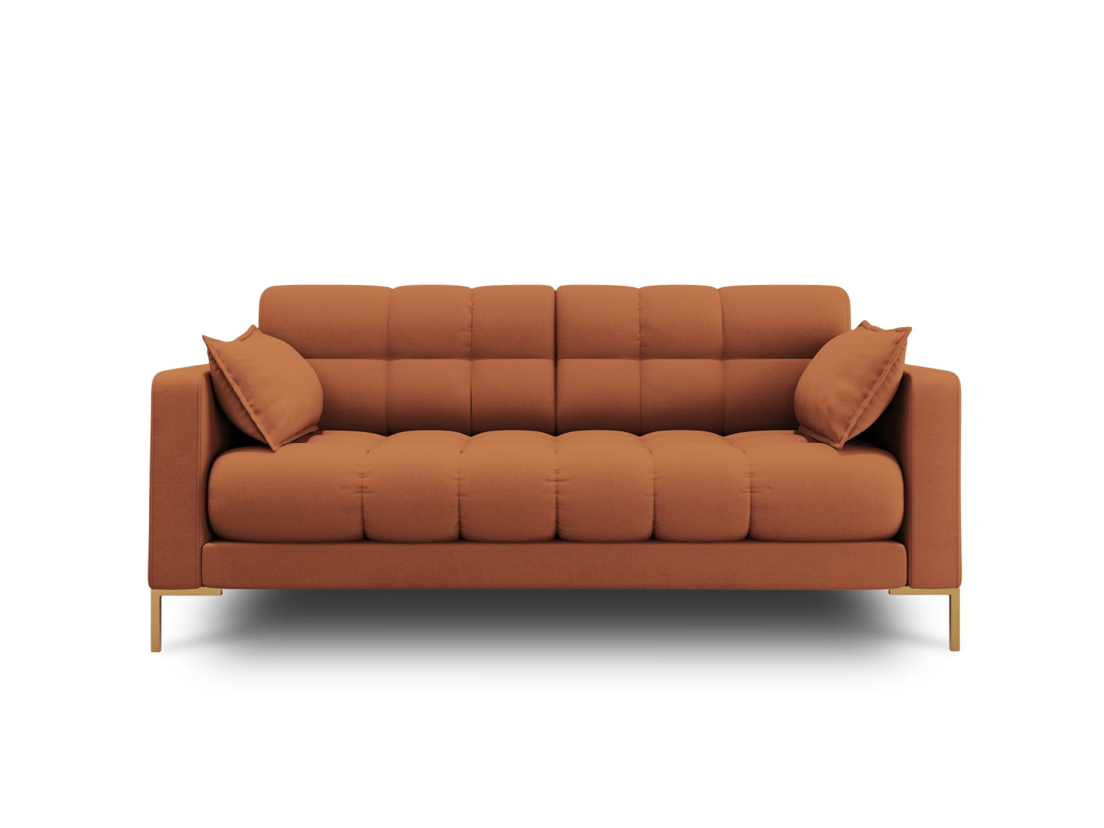 Mamaia Sofa 2 Sitzer in Brick/Gold präsentiert im Onlineshop von KAQTU Design AG. 2er Sofa ist von Micadoni