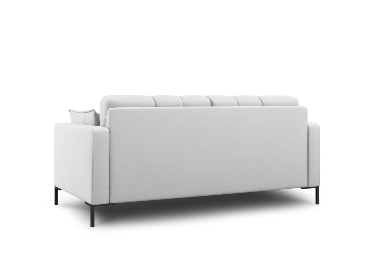 Mamaia Sofa 2 Sitzer in Light Grey/Schwarz-Neve präsentiert im Onlineshop von KAQTU Design AG. 2er Sofa ist von Micadoni