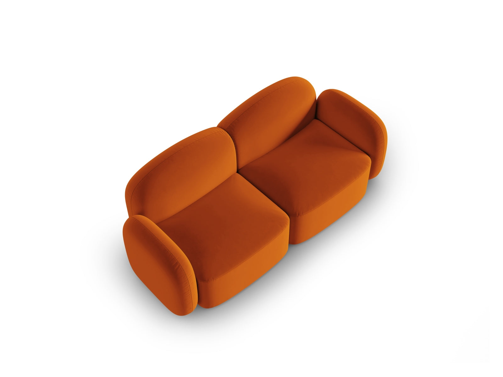 Entdecken Sie das elegante Blair Velour Sofa 2 Sitzer von Micadoni – perfekt für Ihr modernes Wohnzimmer. Hochwertige Verarbeitung trifft auf zeitloses Design.