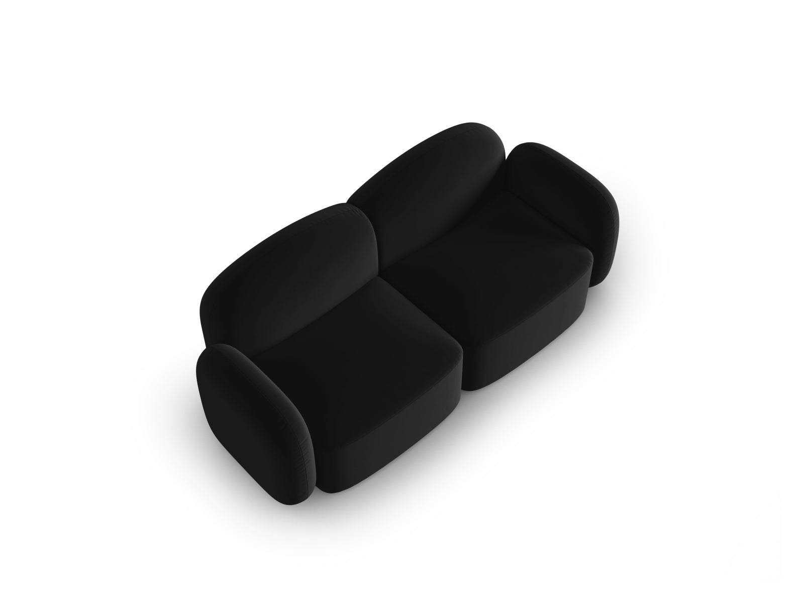 Entdecken Sie das elegante Blair Velour Sofa 2 Sitzer von Micadoni – perfekt für Ihr modernes Wohnzimmer. Hochwertige Verarbeitung trifft auf zeitloses Design.