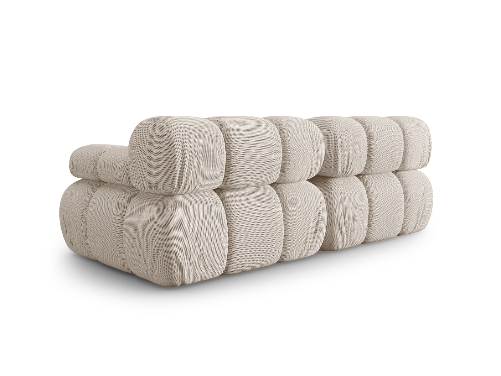 Elegantes Bellis 2-Sitzer Sofa in sanftem Beige, perfekt für zeitgemäße Einrichtung, vielseitig und anpassbar für verschiedene Wohnstile.