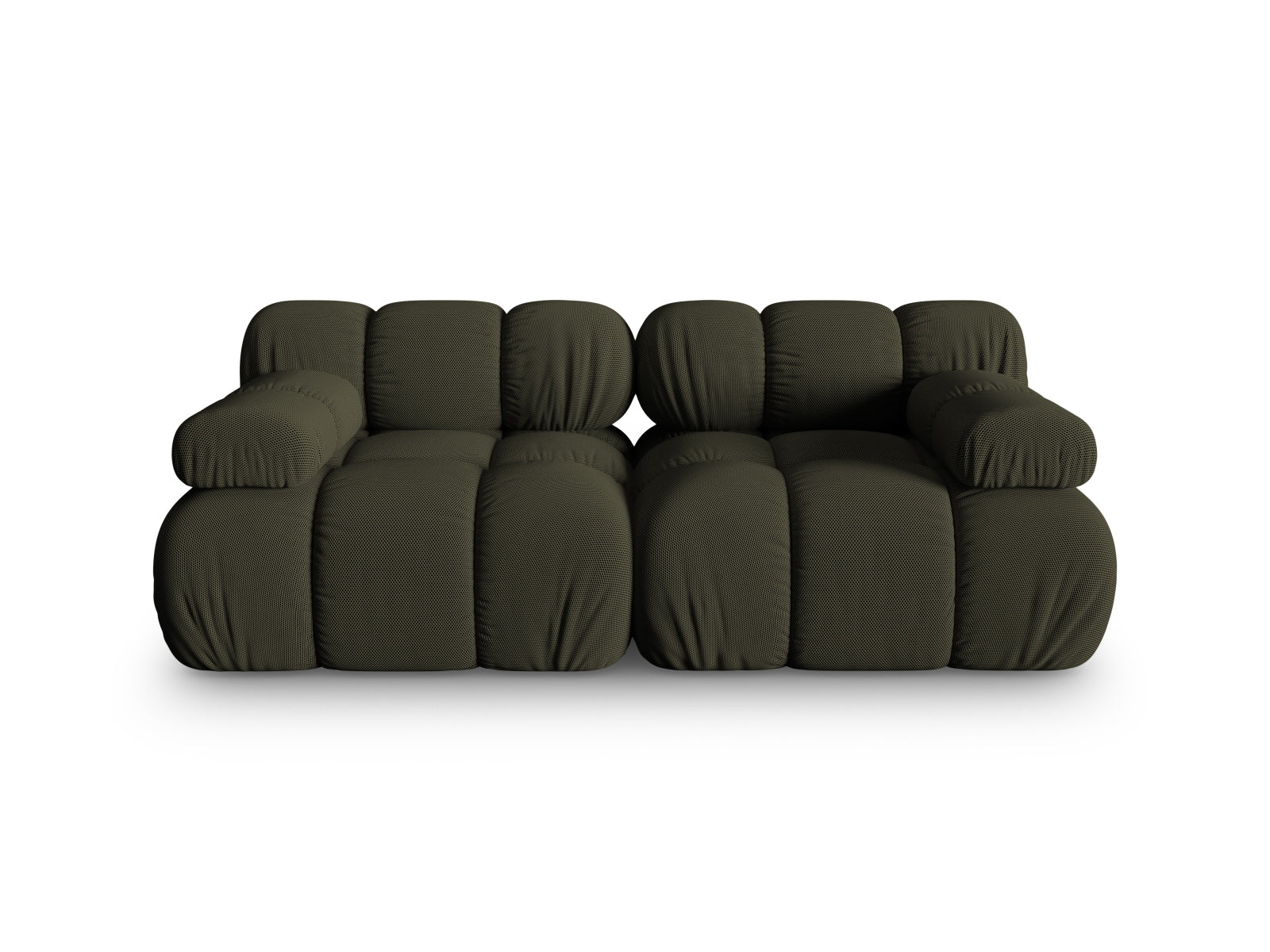 Bellis Modulares Sofa 2 Sitzer 94cm in Amazon Green präsentiert im Onlineshop von KAQTU Design AG. 3er Sofa ist von Micadoni