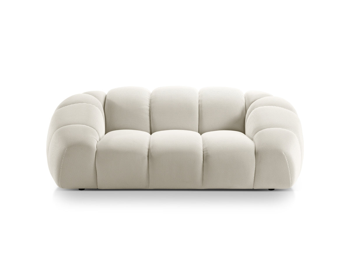 Diana Sofa 2 Sitzer in Light Beige-Sonic präsentiert im Onlineshop von KAQTU Design AG. 2er Sofa ist von Micadoni