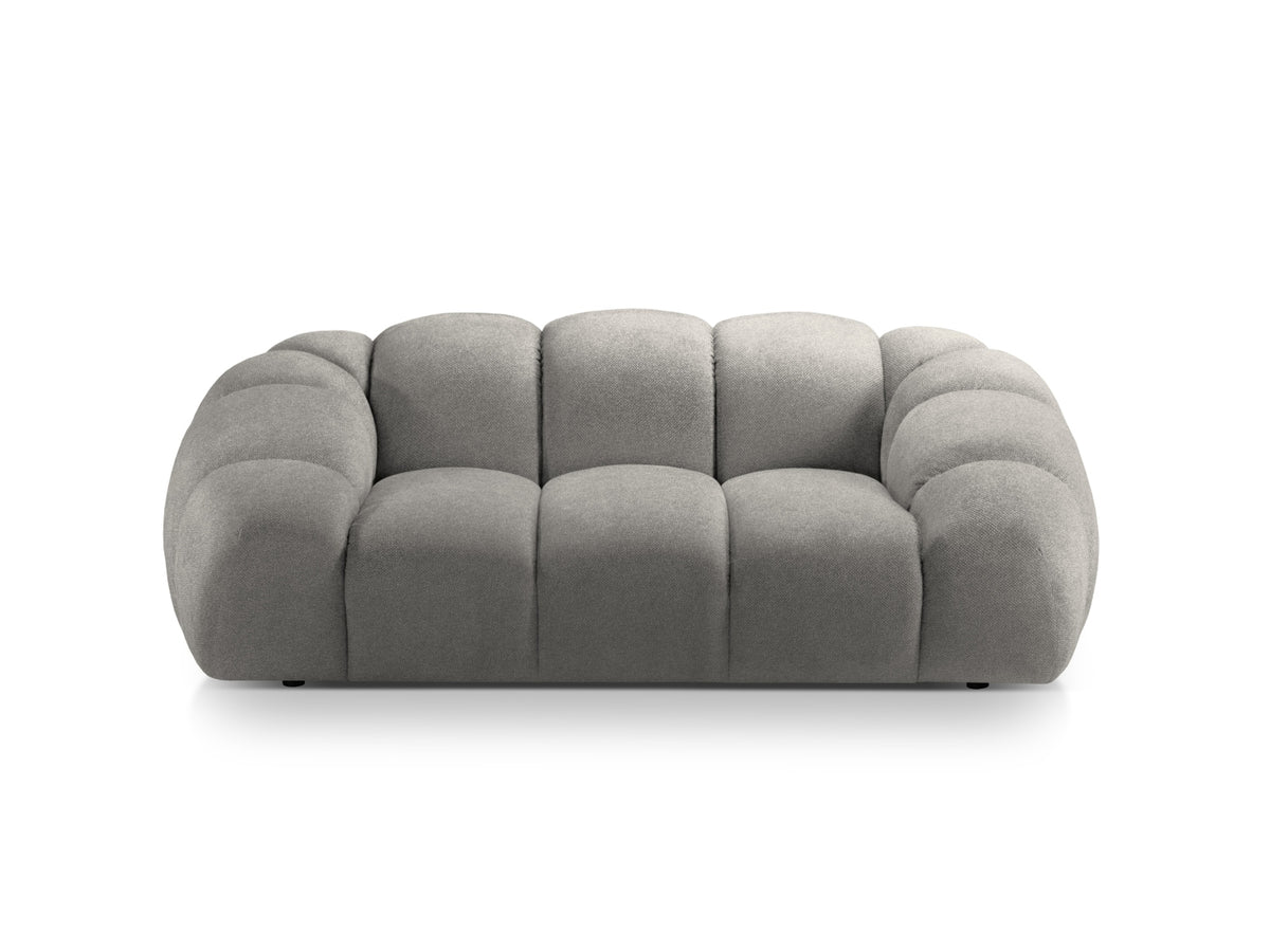 Diana Sofa 2 Sitzer in Light Grey-Bubble präsentiert im Onlineshop von KAQTU Design AG. 2er Sofa ist von Micadoni