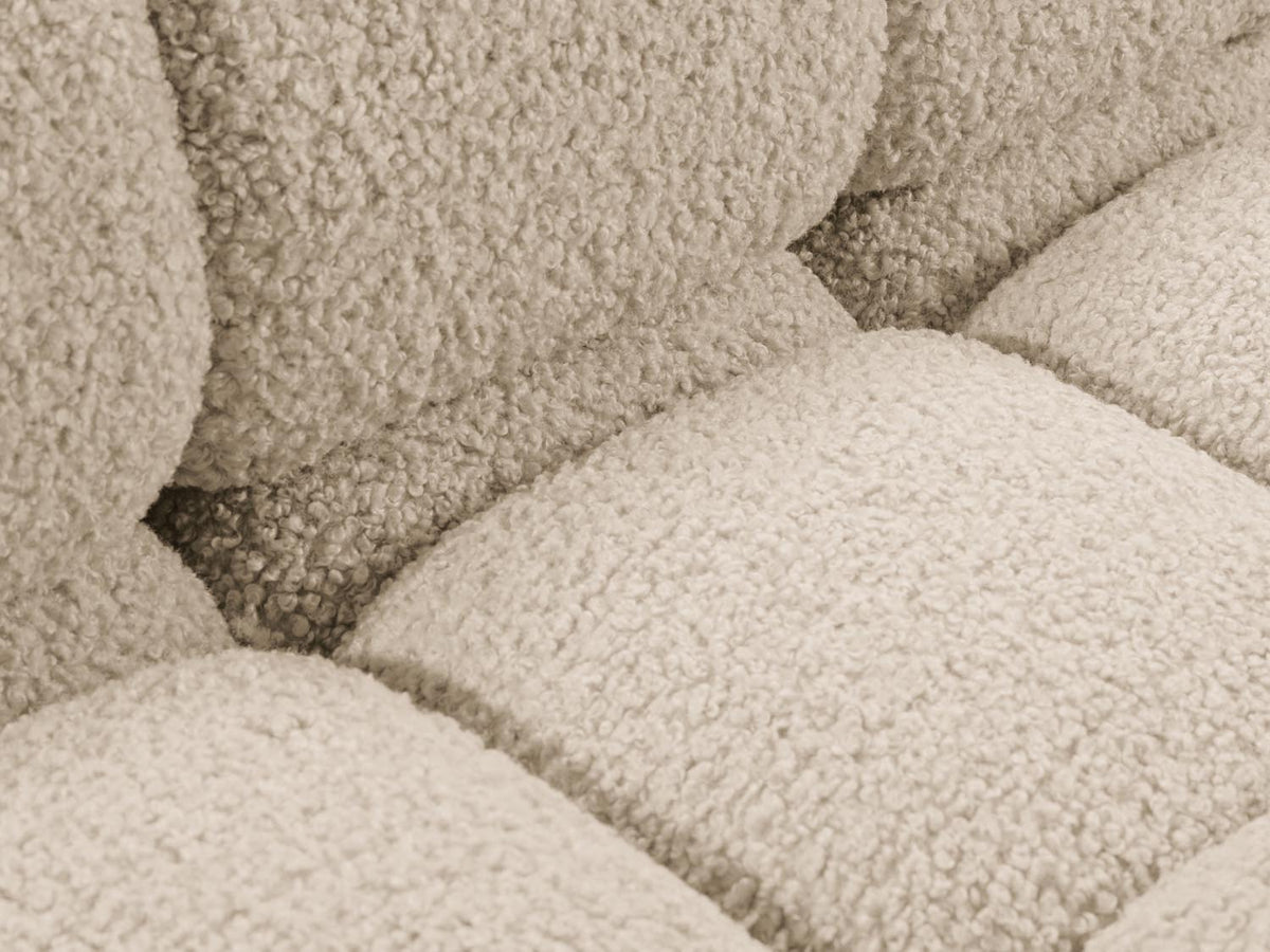 Bellis Boucle modulares Sofa 2 Sitzer 94cm in Light Beige-Rolf präsentiert im Onlineshop von KAQTU Design AG. 3er Sofa ist von Micadoni