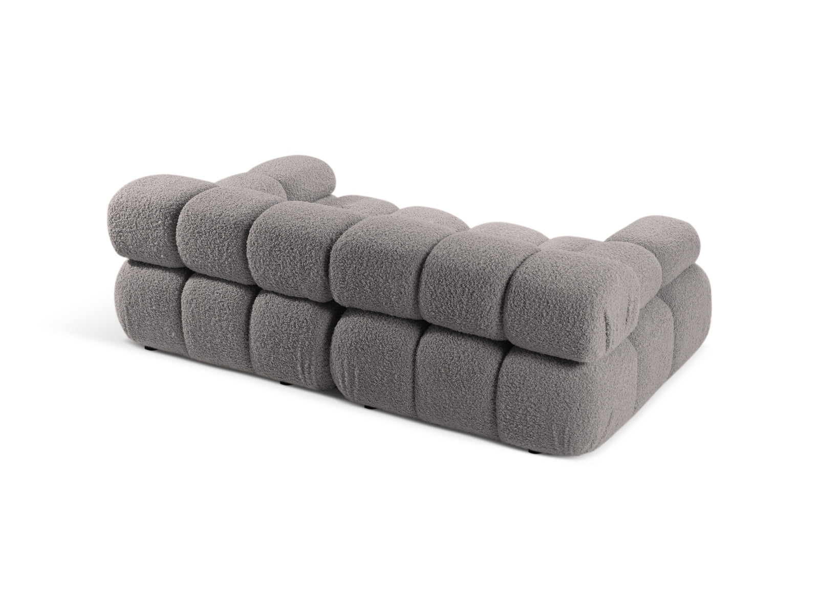 Bellis Boucle modulares Sofa 2 Sitzer 94cm in Light Grey präsentiert im Onlineshop von KAQTU Design AG. 3er Sofa ist von Micadoni