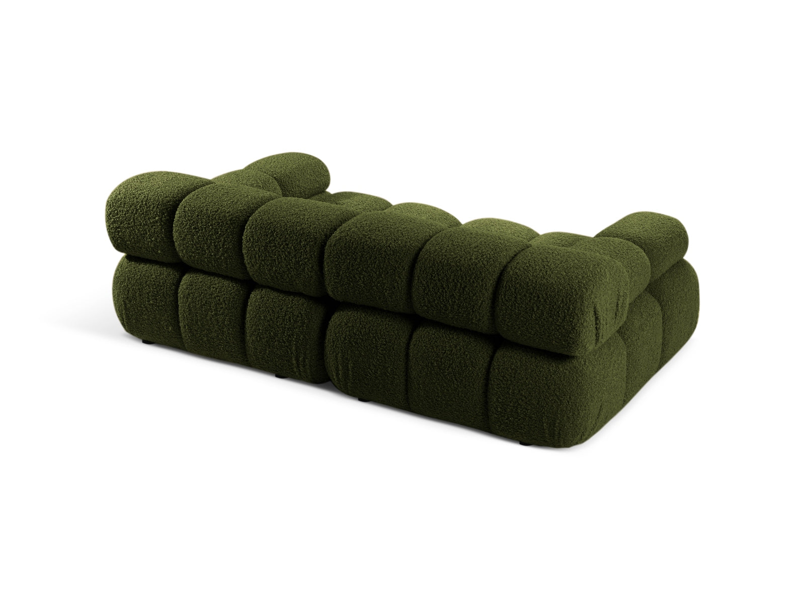 Bellis Boucle modulares Sofa 2 Sitzer 94cm in Green präsentiert im Onlineshop von KAQTU Design AG. 3er Sofa ist von Micadoni