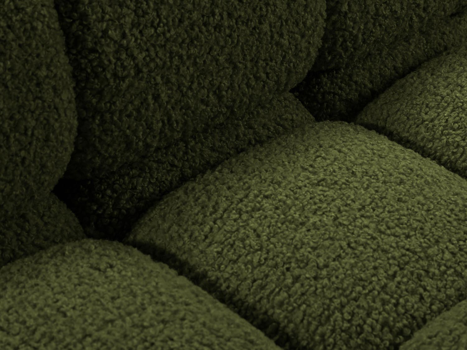 Bellis Boucle modulares Sofa 2 Sitzer 94cm in Green präsentiert im Onlineshop von KAQTU Design AG. 3er Sofa ist von Micadoni