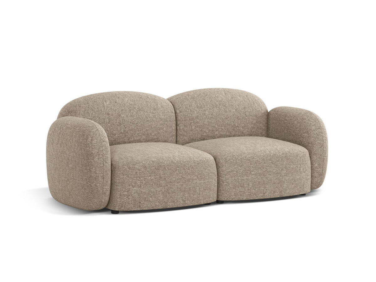 2-Sitzer Sofa Blair in Dark Beige-Eden präsentiert im Onlineshop von KAQTU Design AG. 2er Sofa ist von Micadoni
