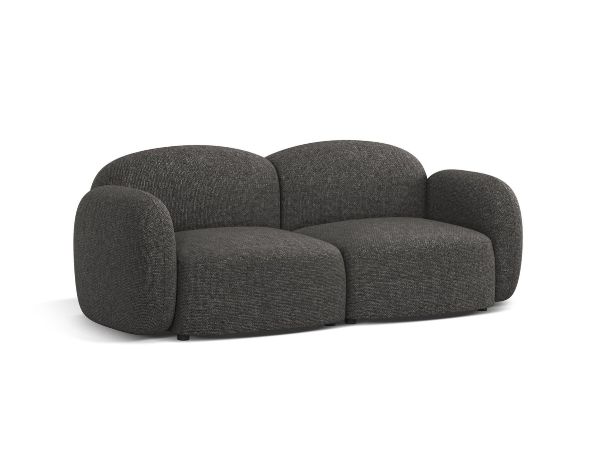 2-Sitzer Sofa Blair in Dark Grey-Eden präsentiert im Onlineshop von KAQTU Design AG. 2er Sofa ist von Micadoni