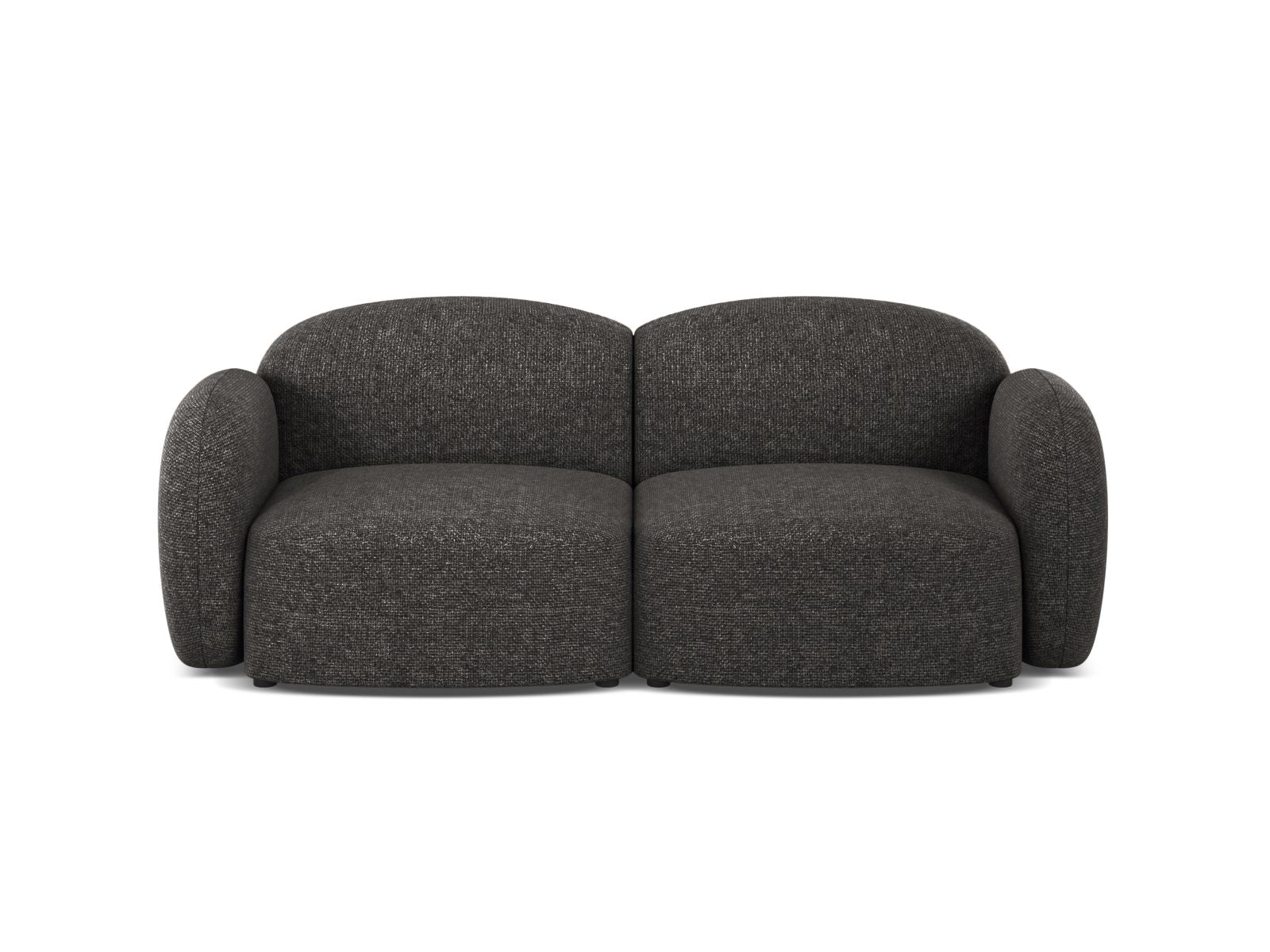 2-Sitzer Sofa Blair in Anthracite-Eden präsentiert im Onlineshop von KAQTU Design AG. 2er Sofa ist von Micadoni