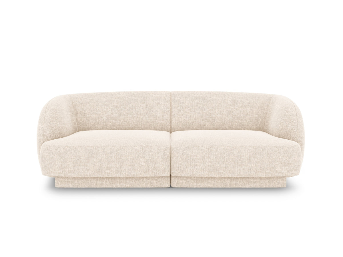 Miley Sofa 2 Sitzer in Ivory-Eden präsentiert im Onlineshop von KAQTU Design AG. 2er Sofa ist von Micadoni
