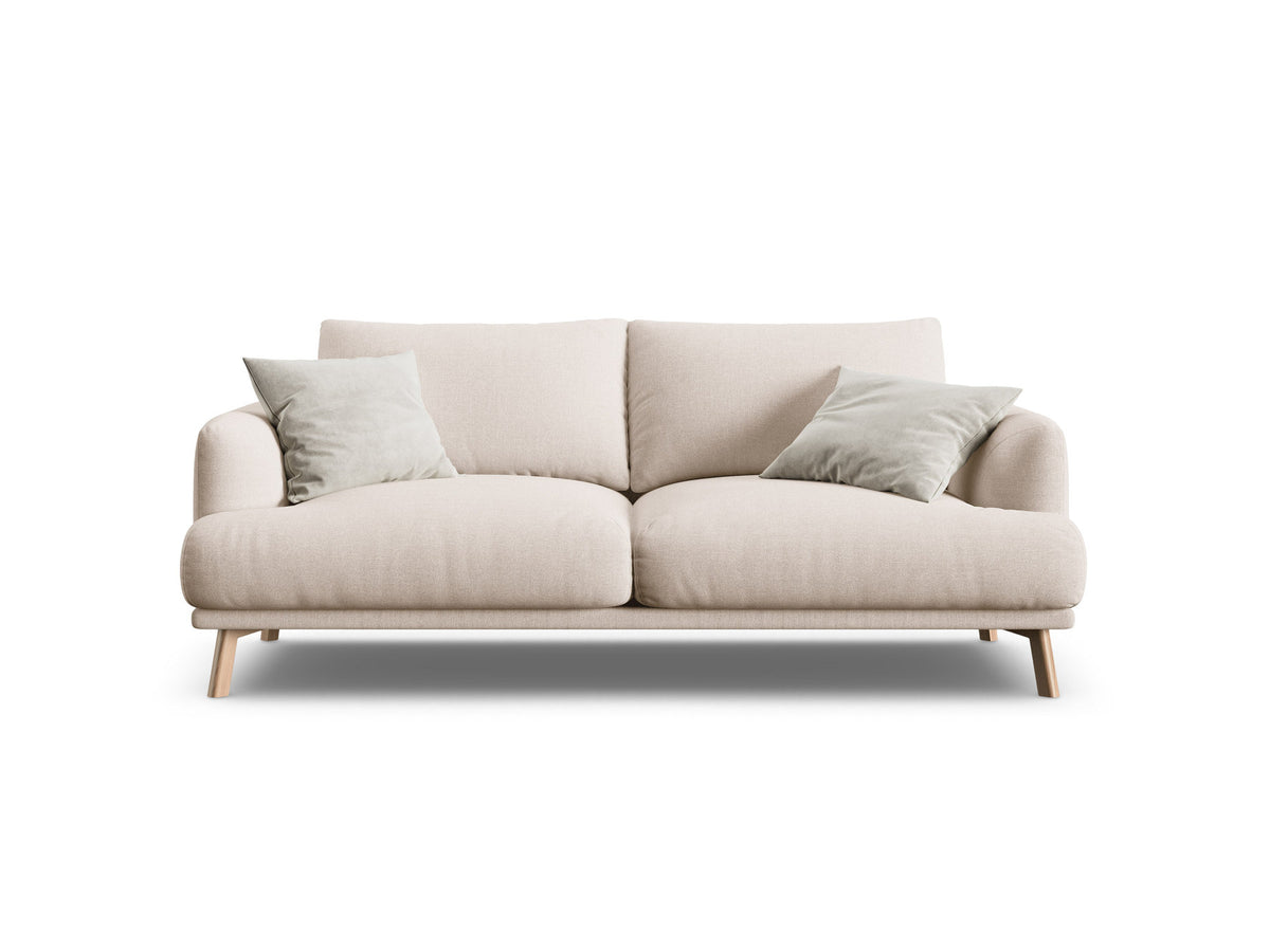 2-Sitzer Sofa Naomi in Beige-Liberty präsentiert im Onlineshop von KAQTU Design AG. 2er Sofa ist von Micadoni