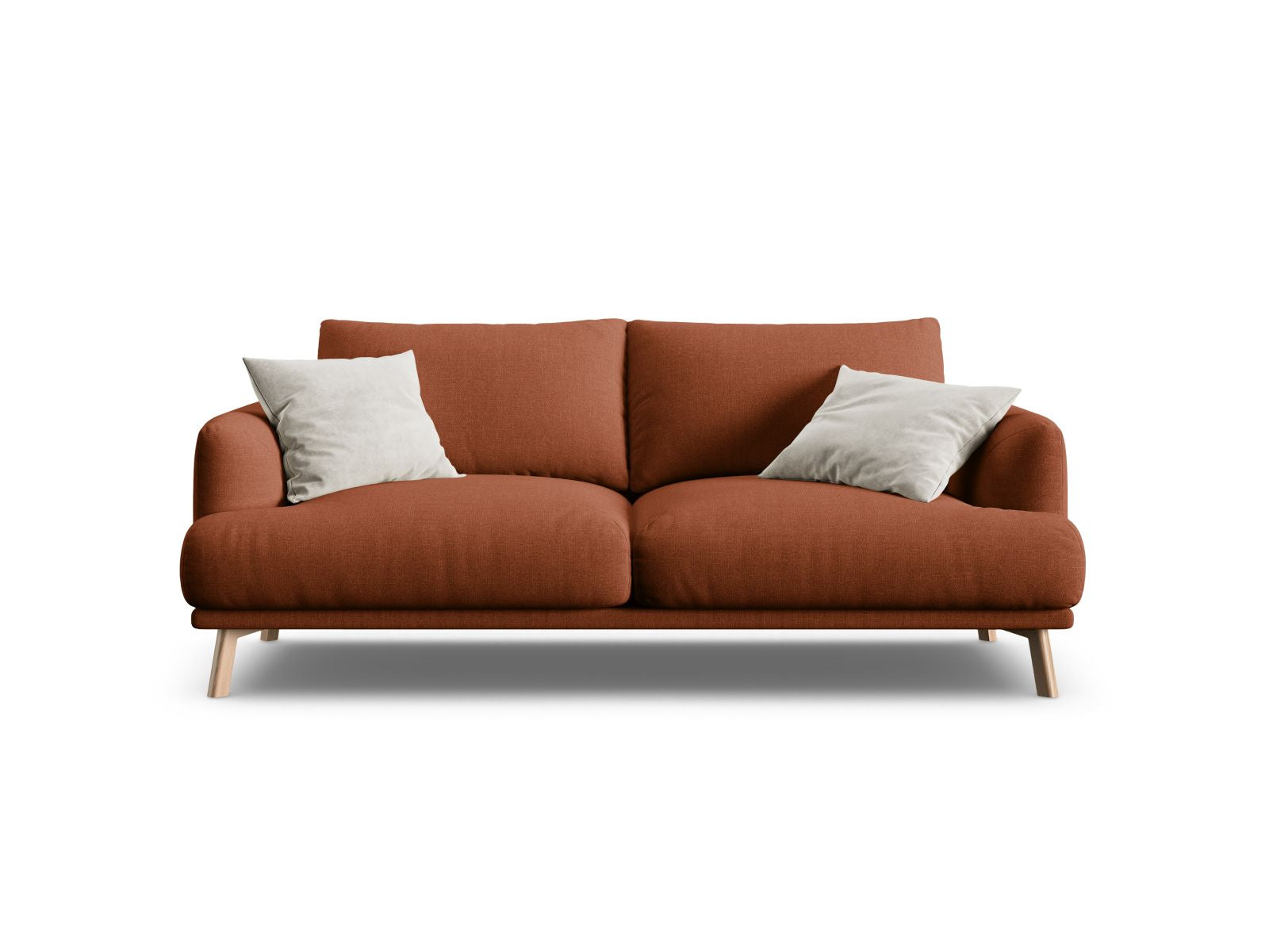 2-Sitzer Sofa Naomi in Brick-Liberty präsentiert im Onlineshop von KAQTU Design AG. 2er Sofa ist von Micadoni