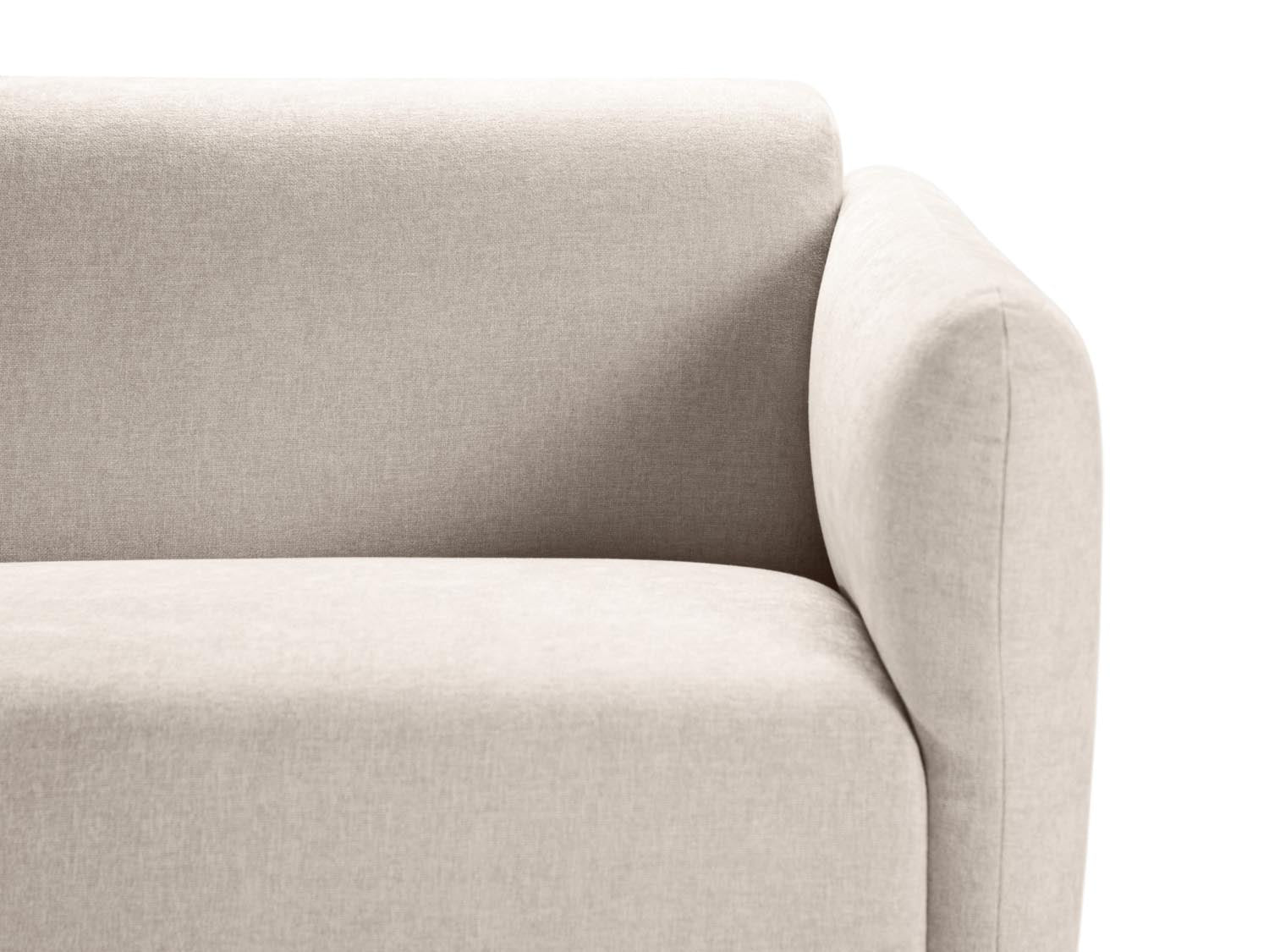 Noomi Sofa 2 Sitzer in Beige präsentiert im Onlineshop von KAQTU Design AG. Sofa ist von Micadoni