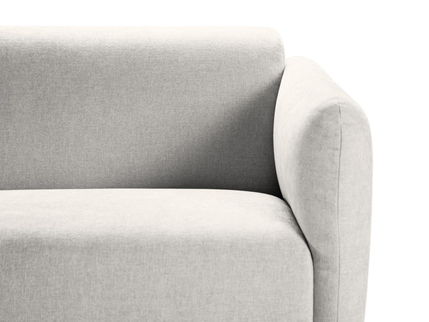 Noomi Sofa 2 Sitzer in Light Grey präsentiert im Onlineshop von KAQTU Design AG. Sofa ist von Micadoni