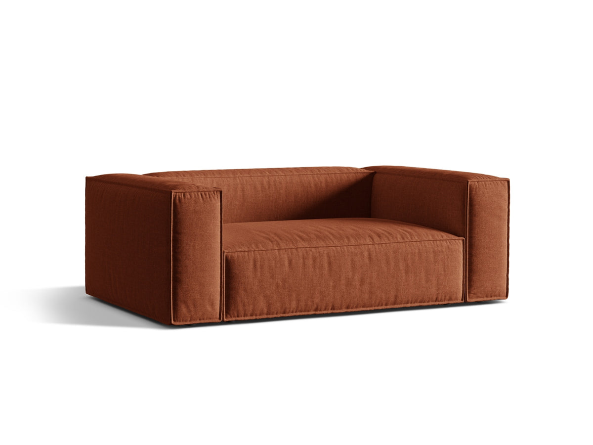 2-Sitzer Sofa Nuria in Brick-Liberty präsentiert im Onlineshop von KAQTU Design AG. 2er Sofa ist von Micadoni