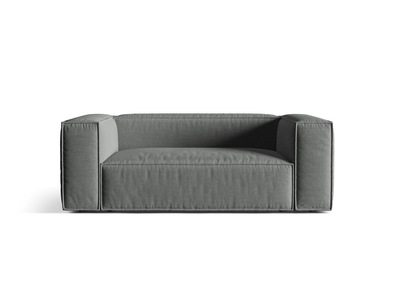 Nuria Sofa 2 Sitzer in Grey präsentiert im Onlineshop von KAQTU Design AG. Sofa ist von Micadoni