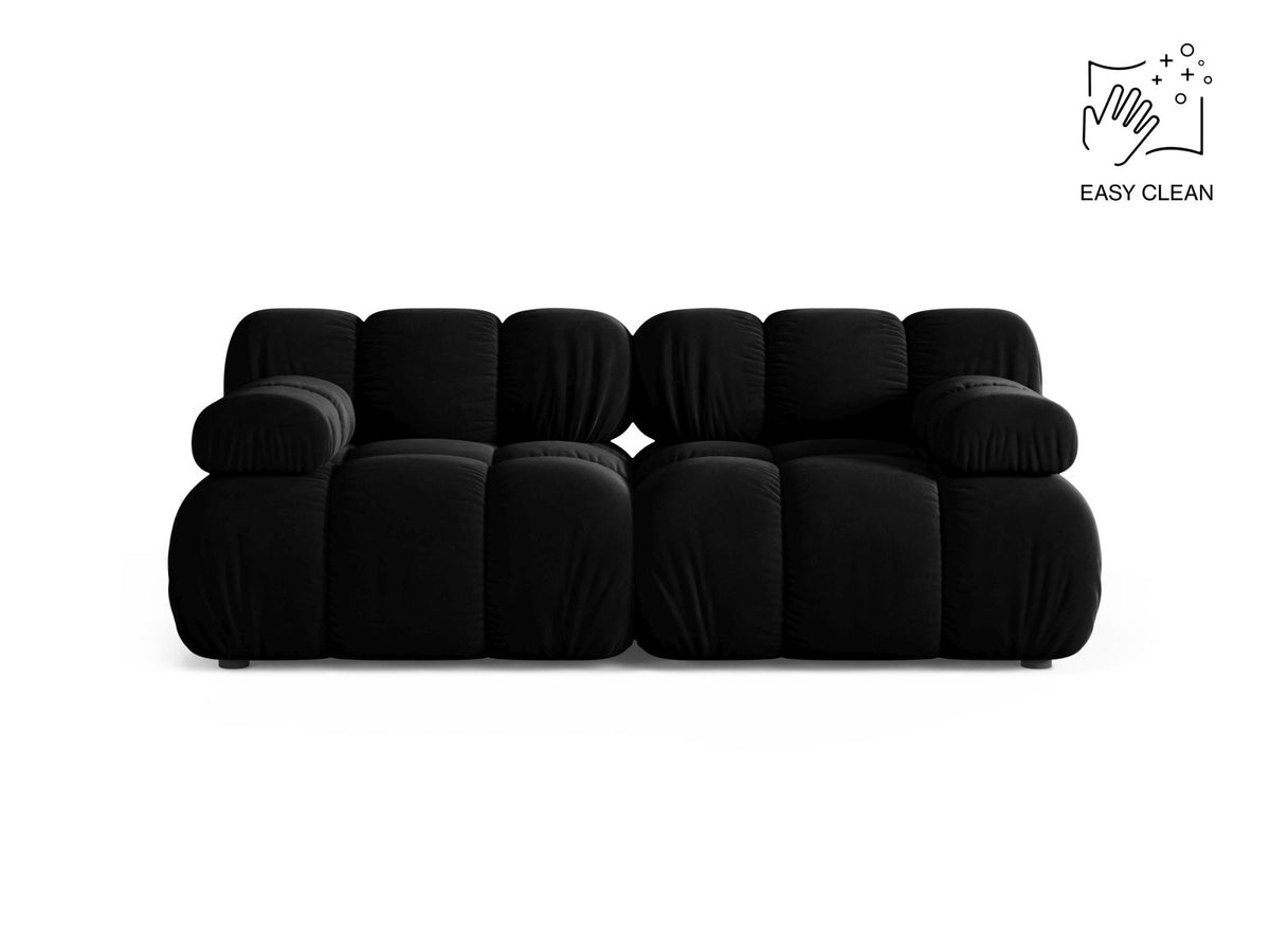 2-Sitzer Modular Sofa Bellis in Black-Venus präsentiert im Onlineshop von KAQTU Design AG. 2er Sofa ist von Micadoni