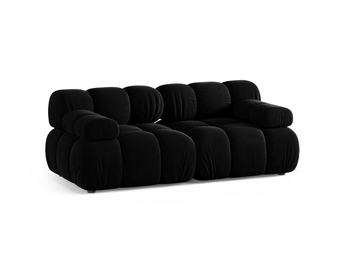 2-Sitzer Modular Sofa Bellis in Black-Venus präsentiert im Onlineshop von KAQTU Design AG. 2er Sofa ist von Micadoni