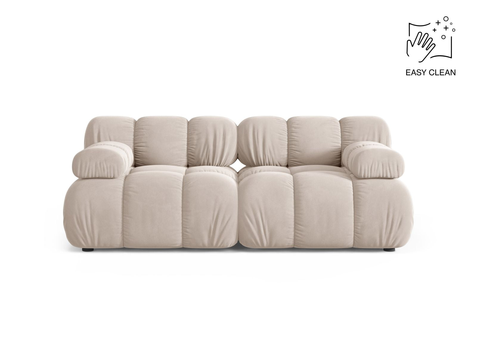 2-Sitzer Modular Sofa Bellis in Light Beige-Venus präsentiert im Onlineshop von KAQTU Design AG. 2er Sofa ist von Micadoni