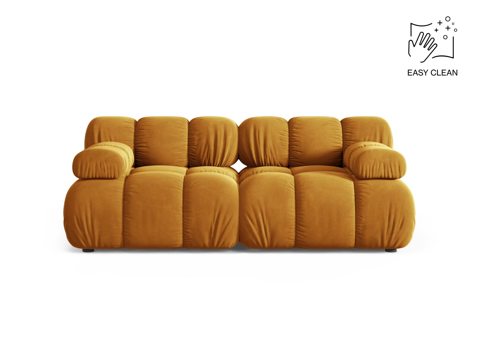 2-Sitzer Modular Sofa Bellis in Yellow-Venus präsentiert im Onlineshop von KAQTU Design AG. 2er Sofa ist von Micadoni