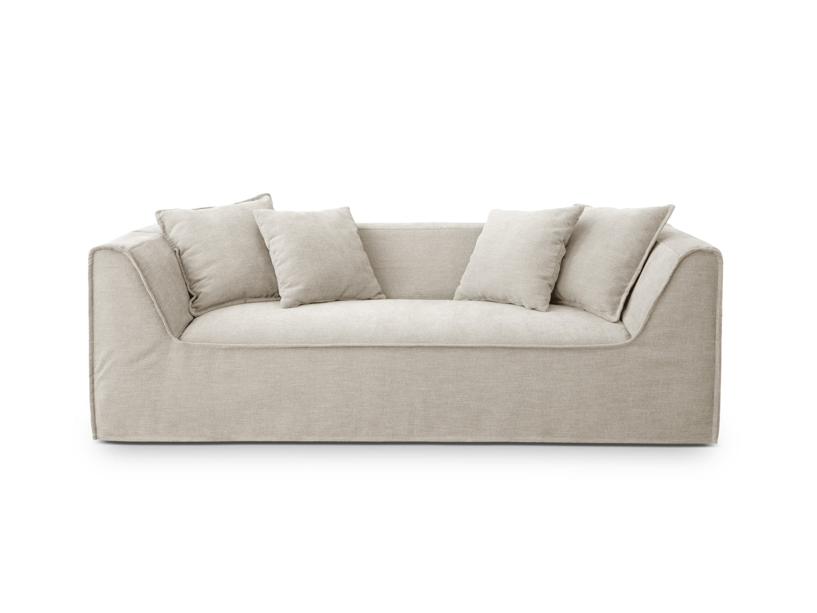 Milton Sofa 2 Sitzer in Natural präsentiert im Onlineshop von KAQTU Design AG. Sofa ist von Micadoni