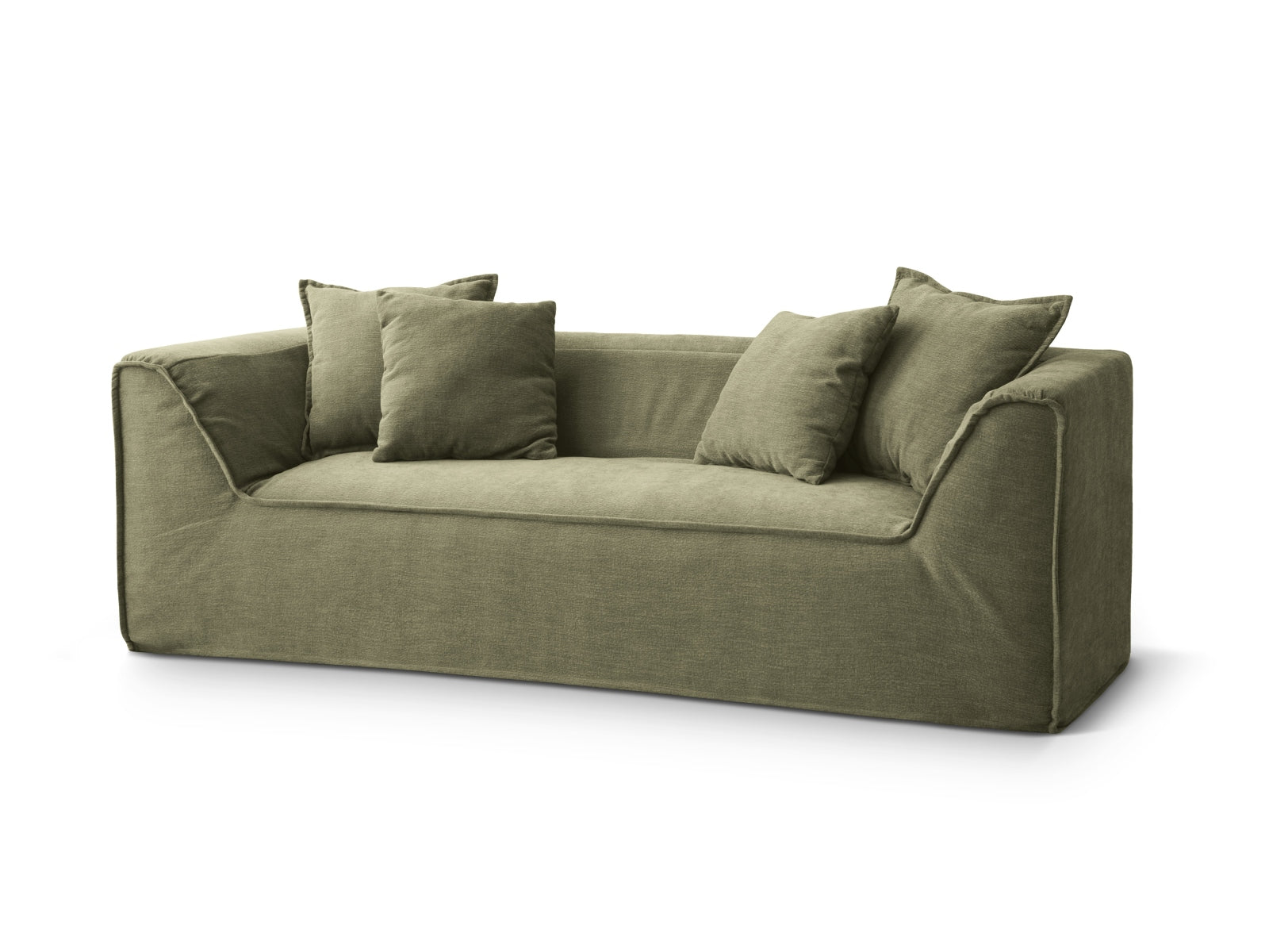 Milton Sofa 2 Sitzer in Light Green präsentiert im Onlineshop von KAQTU Design AG. Sofa ist von Micadoni