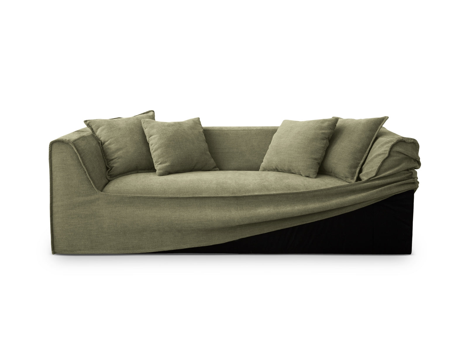 Milton Sofa 2 Sitzer in Light Green präsentiert im Onlineshop von KAQTU Design AG. Sofa ist von Micadoni